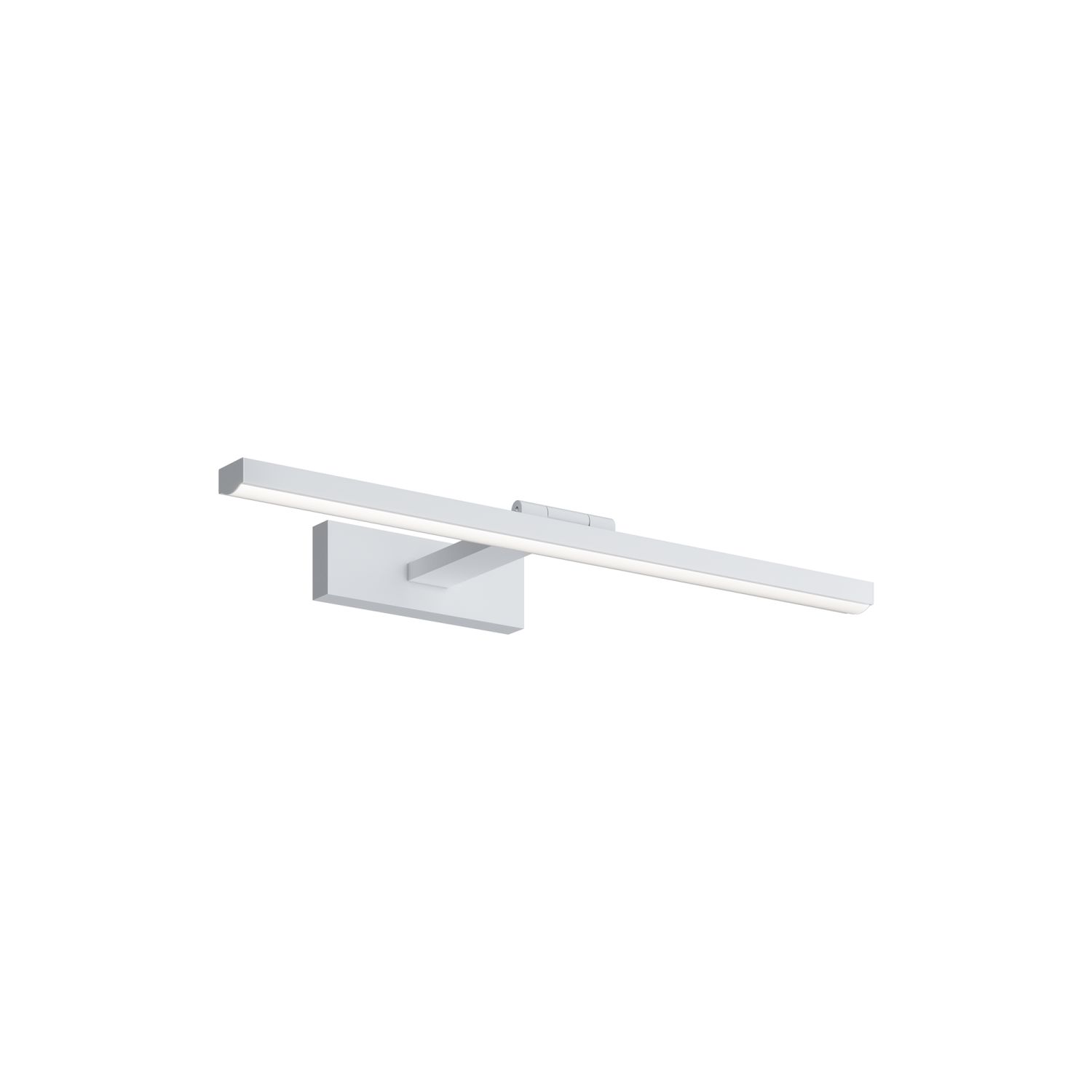 Lampe de miroir LED métal L : 49,5 cm blanc allongé FINN