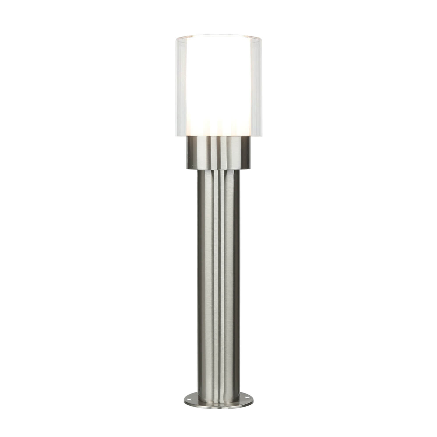 Lampe d'allée en acier inoxydable 50 cm Moderne à faible éblouissement E27