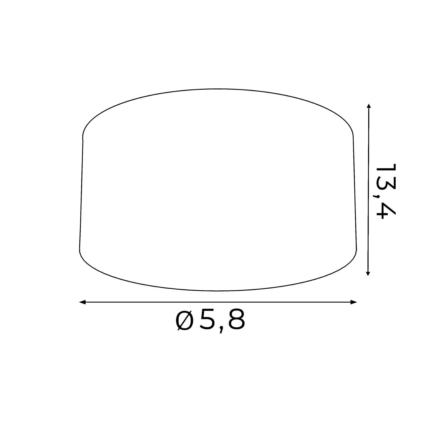 LED Deckenspot Schwarz Metall Ø5,8 cm 4000 K 1400 lm