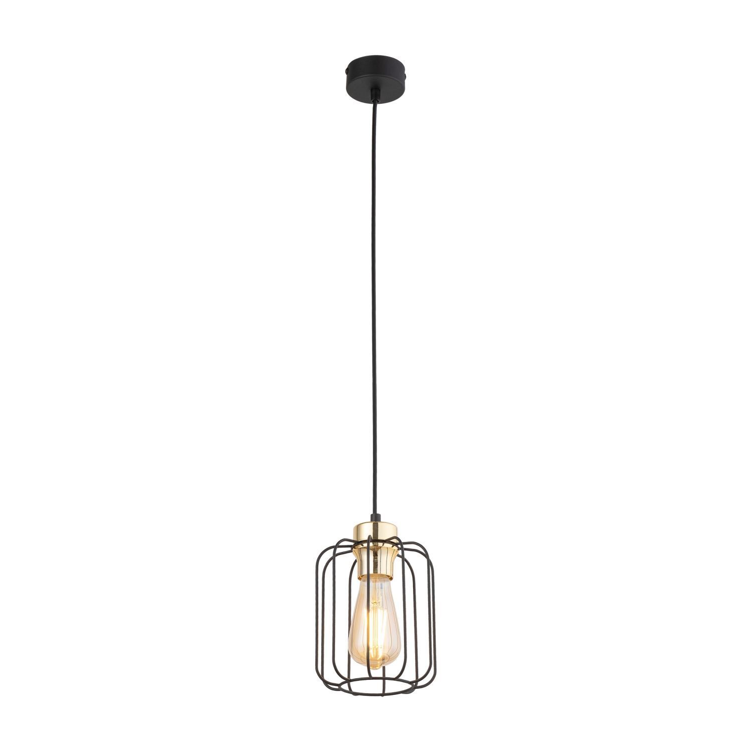 Atmosphera Hängeleuchte 'Blume' – Schwarz, Metall, Ø 57 Cm, Höhenverstellbar Bis 90 Cm