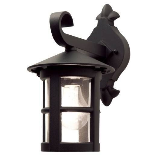 Wandlampe Außen Schwarz Rustikal IP43 Haus Hof