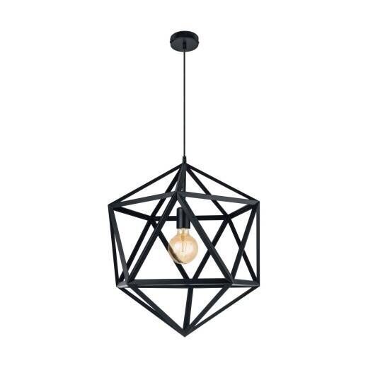 Hängeleuchte Embleton Schwarz Ø46cm