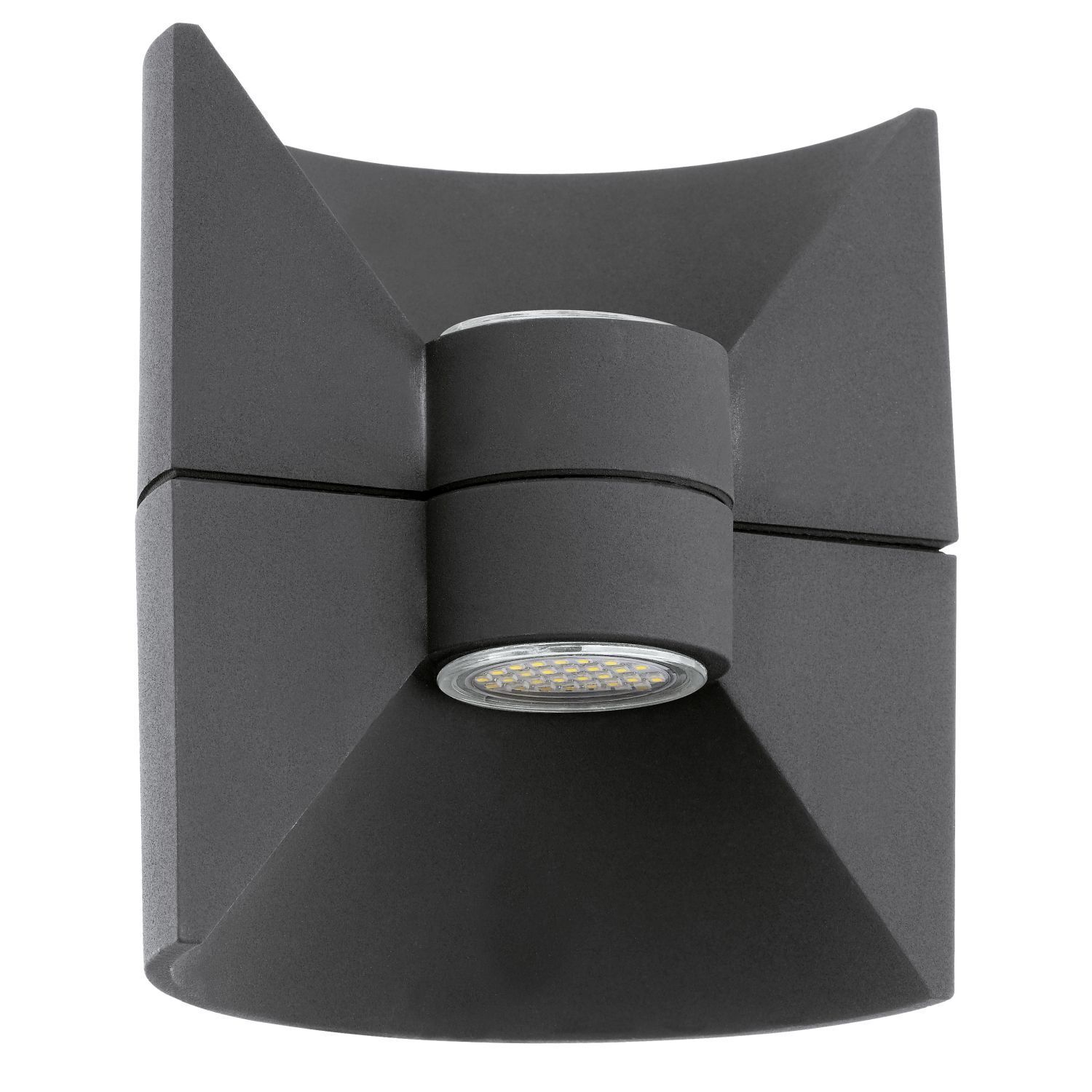 Wandleuchte LED Außen Redondo Anthrazit 2-Flmg