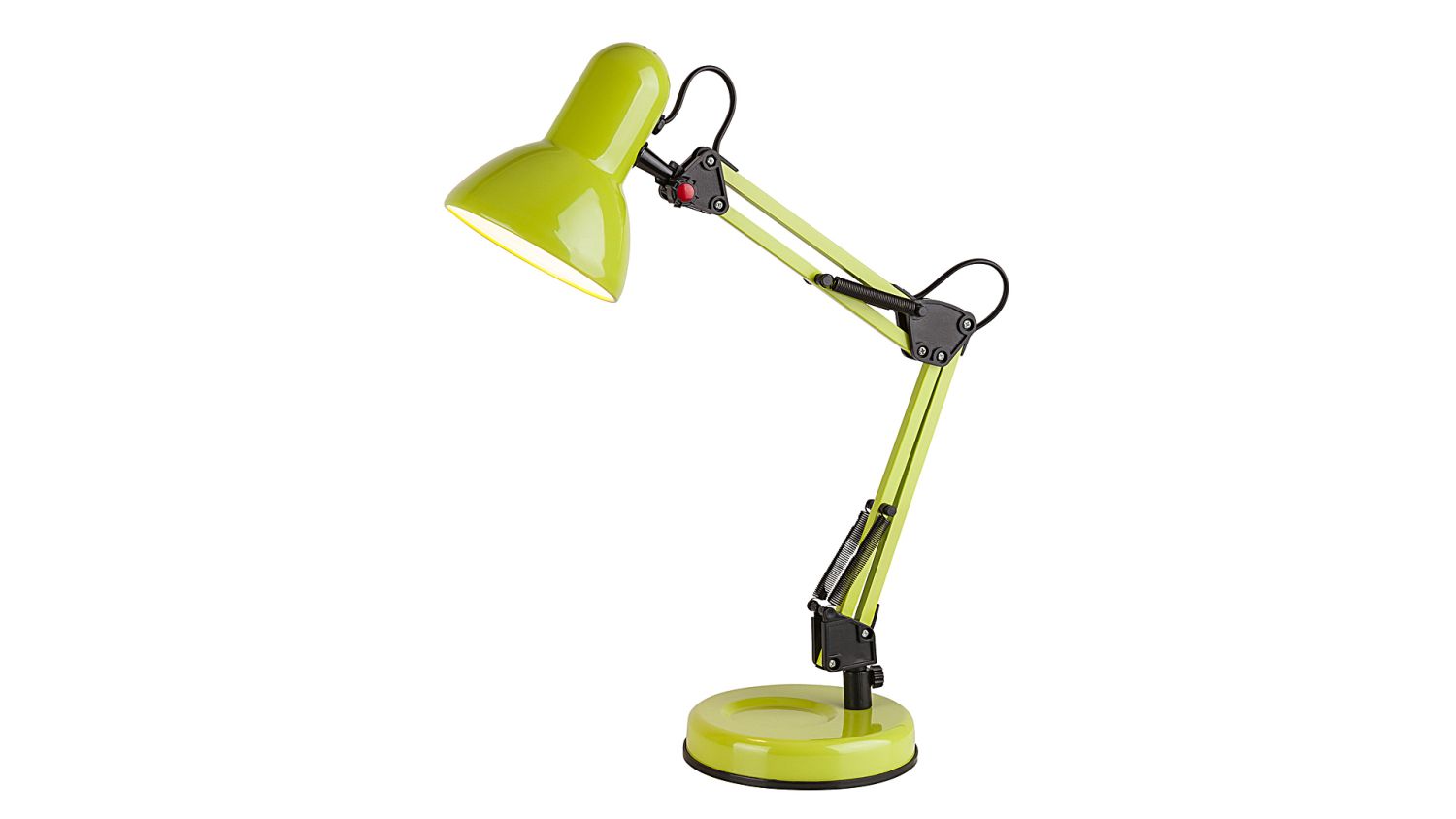 Kinderlampe mit Schalter in Grün E27 Lesen Tisch