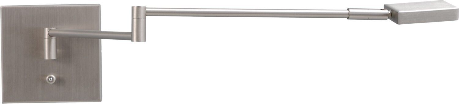 LED Wandleuchte DENIA 1 in Nickel matt dimmbar LED Wandleuchte DENIA 1 in Nickel matt dimmbar