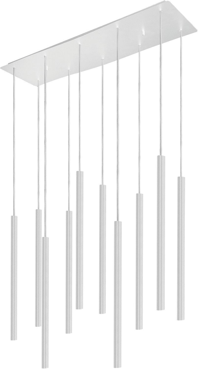 Hängelampe CULT Weiß 10-flmg Wohnzimmer Lampe Hängelampe CULT Weiß 10-flmg Wohnzimmer Lampe