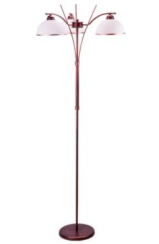 Stehlampe Antik Braun Jugendstil 168cm Metall