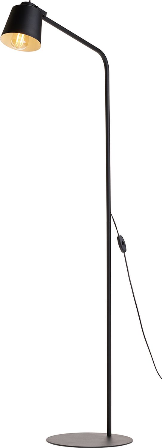 Stehleuchte TIWI Schwarz H:150cm Wohnzimmer Lampe