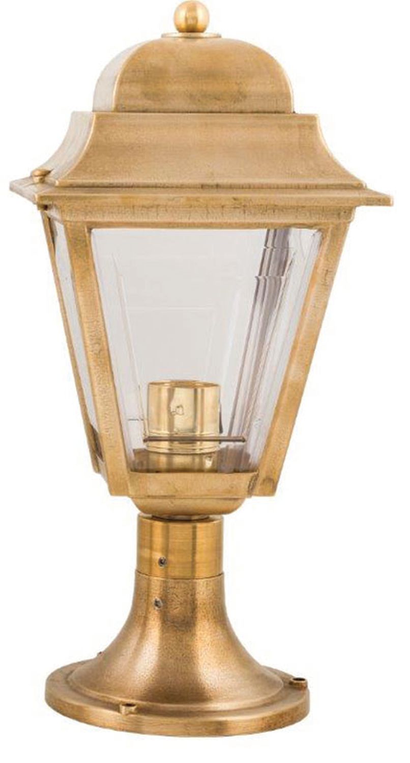 Stehlampe PAXI Messing H:39cm Rustikal Garten Weg