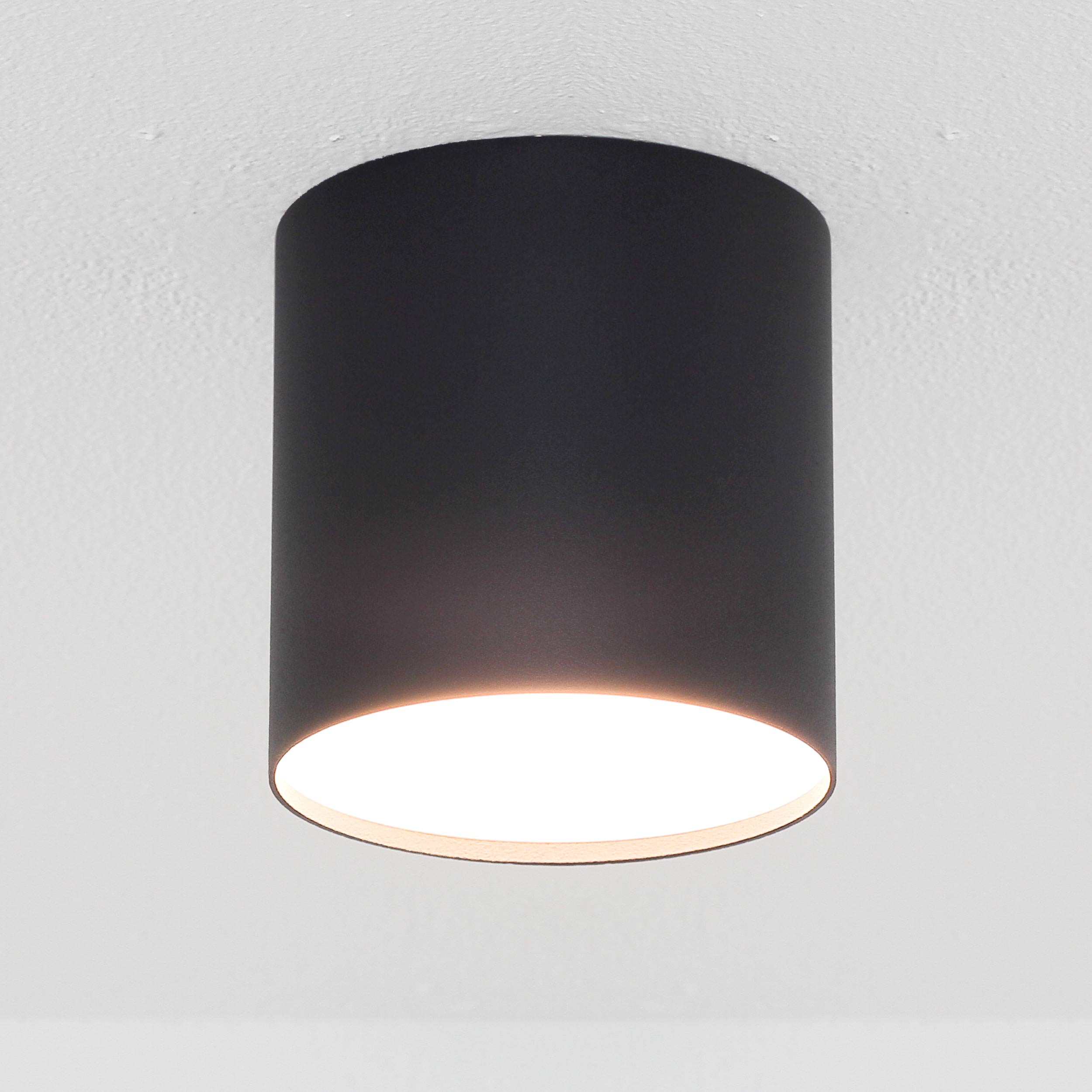 Moderne Spot Lampe Decke Schwarz Ø13cm GU10 POINT
