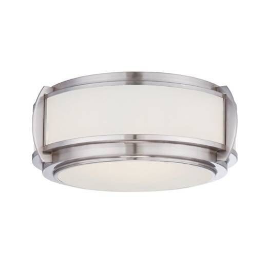 Deckenleuchte NOELIA Nickel Ø41cm Modern Lampe