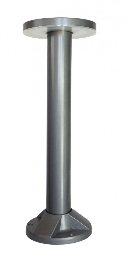 LED Außenlampe Anthrazit IP65 rund H:45cm 4000K