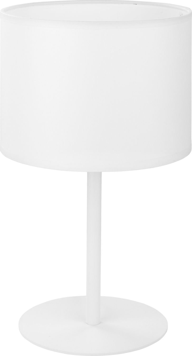 Tischleuchte BAHATI Weiß H:36cm Ø20cm Bett Lampe