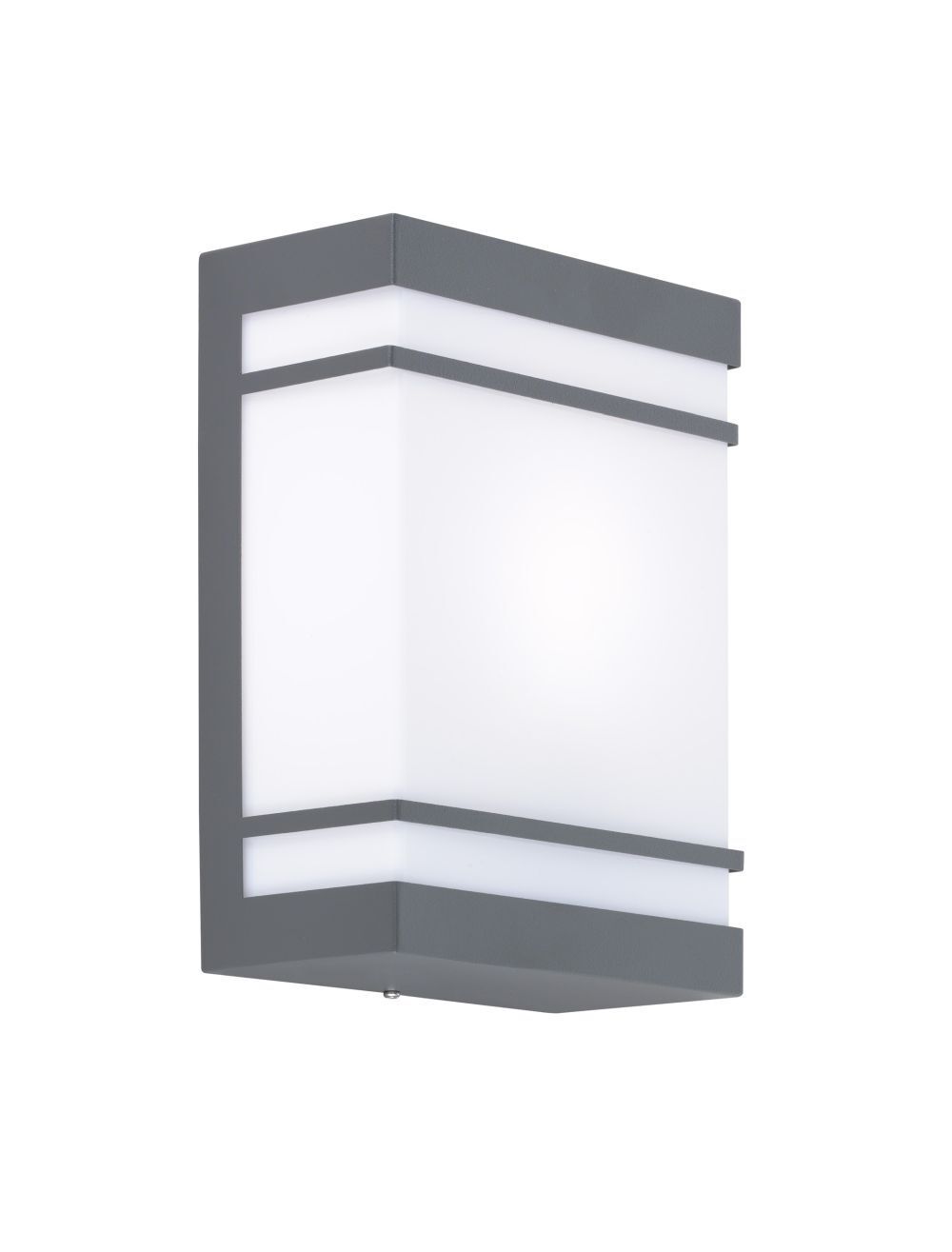 Eckige Wandlampe Au en Anthrazit H 24cm IP44 Wetterfest eckige-wandlampe-au-en-anthrazit-h-24cm-ip44-wetterfest