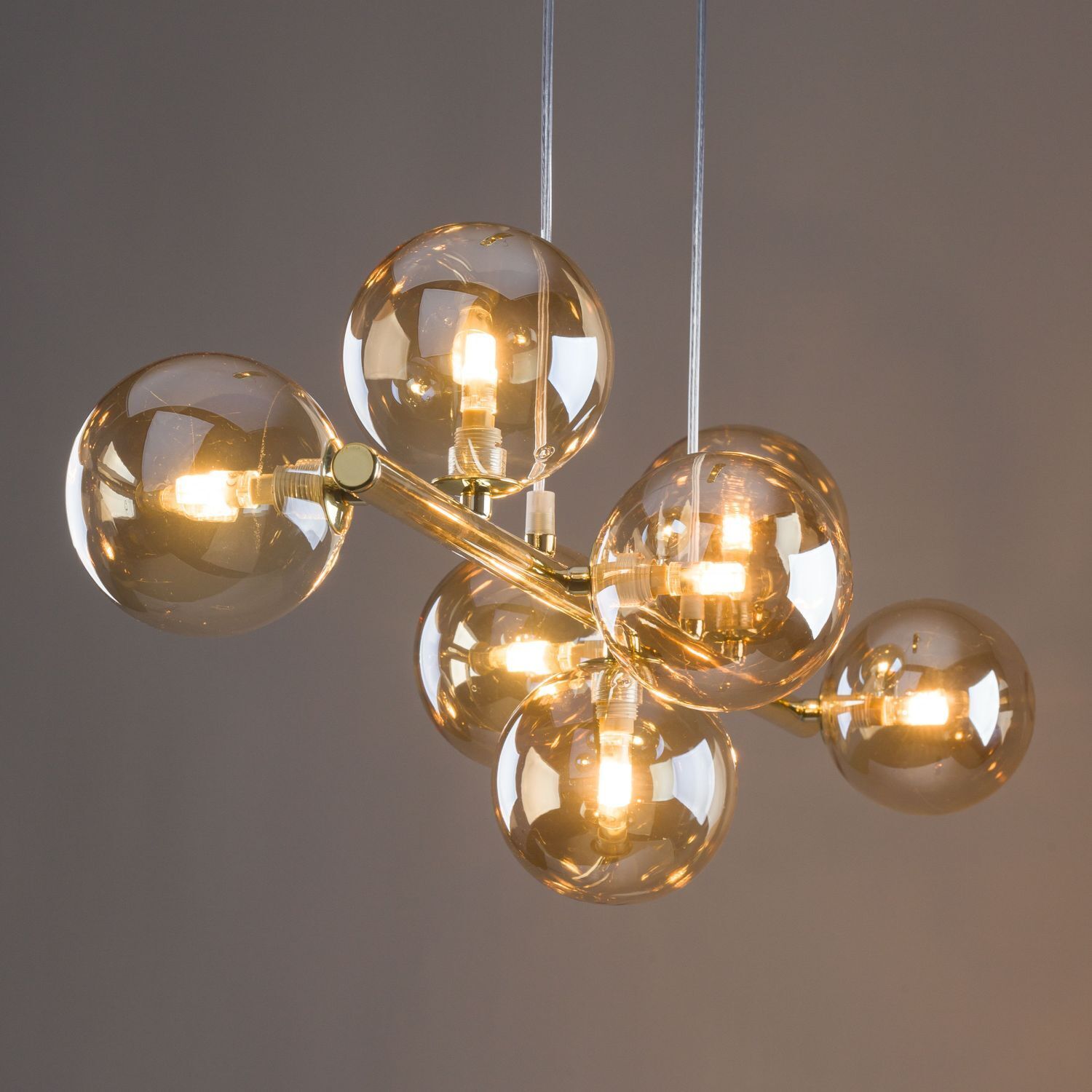 Design Tischlampe Schwarz Gold, Lampe Mit Kegel Schirm | | HORNBACH