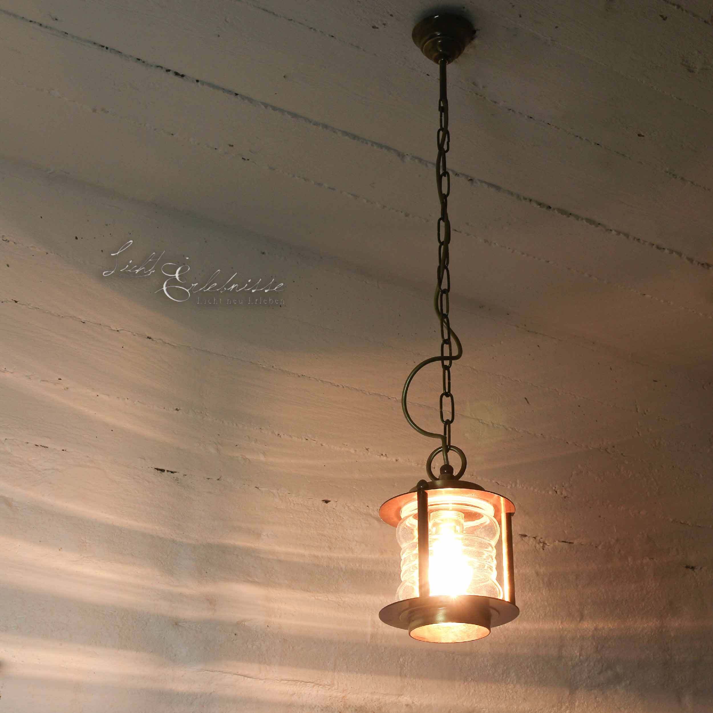 Vorschau Außenlampe Hängend MYKO aus Messing rostfrei