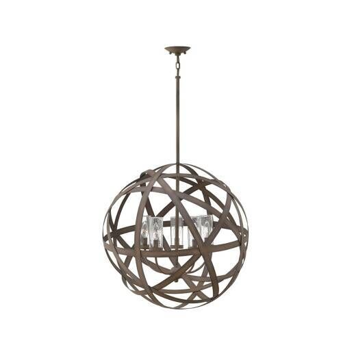 Hängelampe Antik Stahl Terrasse Ø67cm Vintage IP44