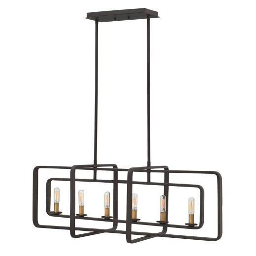 Deckenleuchte TAKARA Bronze Antik Leuchte kürzbar
