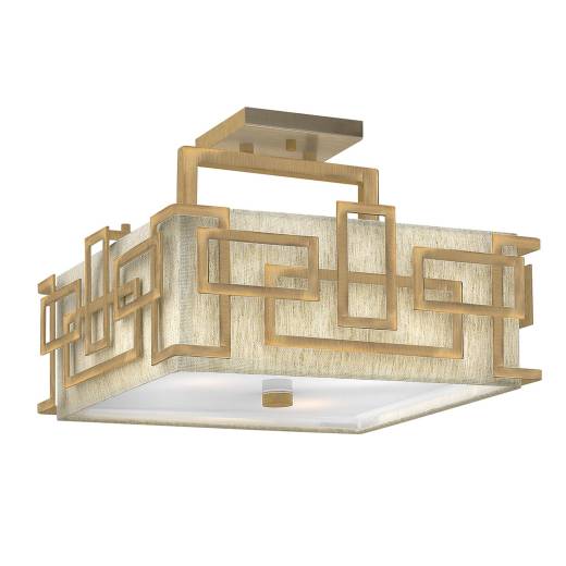 Deckenleuchte CHINO Bronze eckig Esszimmer Lampe