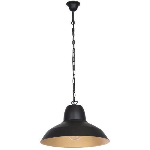 Pendelleuchte E27 Schwarz Metall Retro Esszimmer Küche