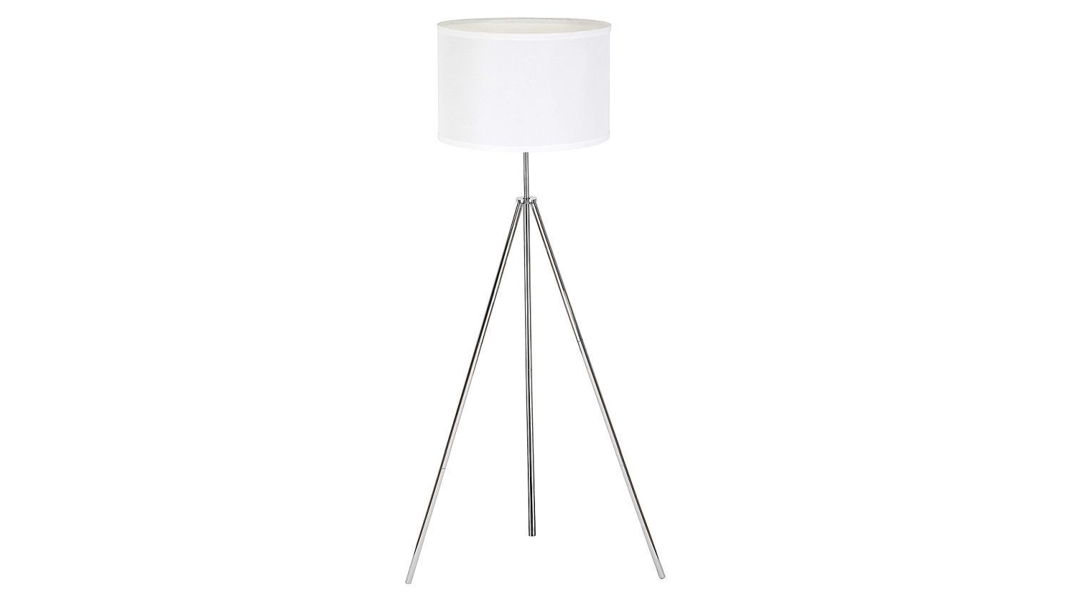 Kleine Stehlampe Stoffschirm Schalter E27 blendarm