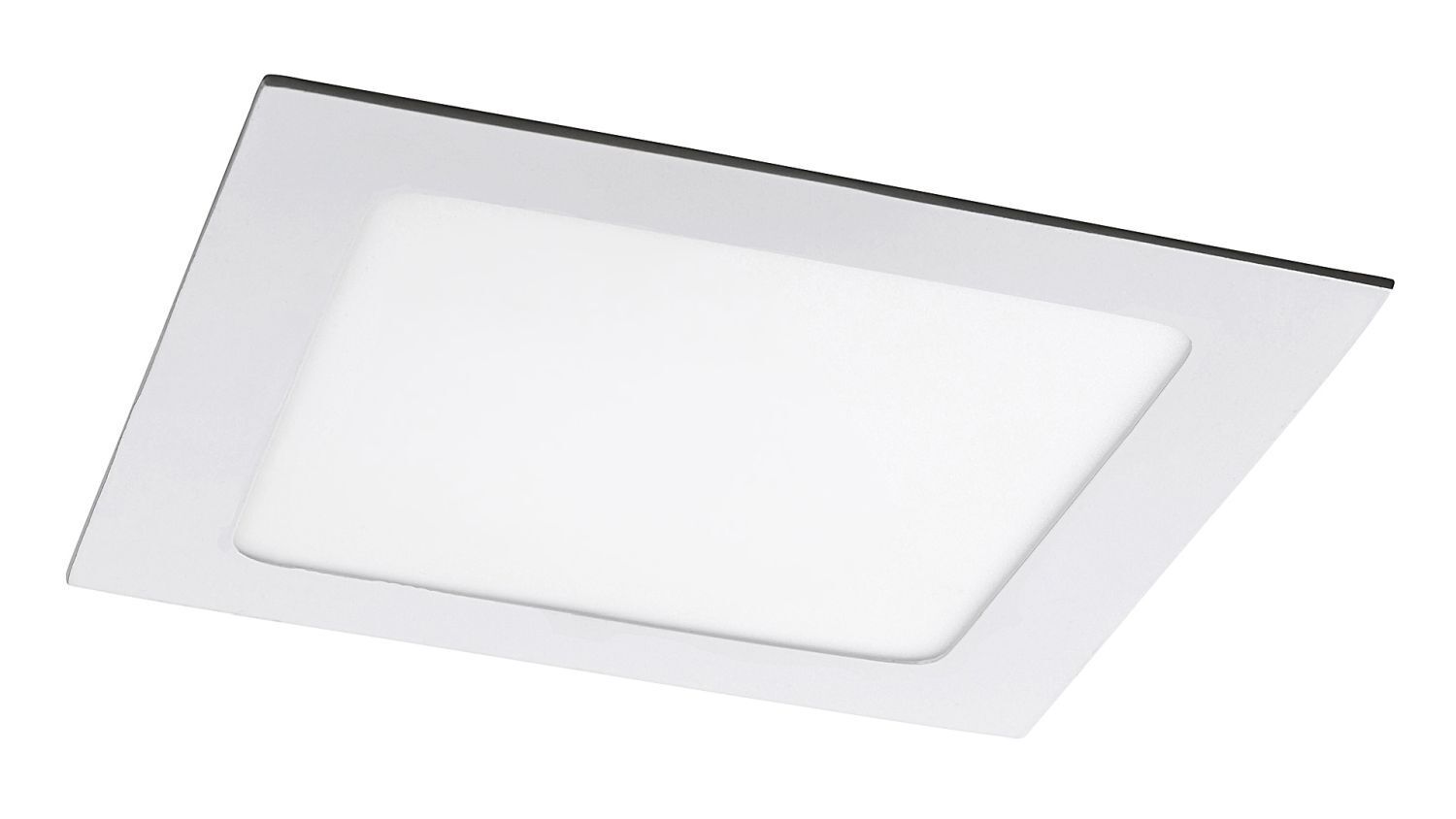 Flache LED Einbauleuchte Bad 12W 4000K neutralweiß