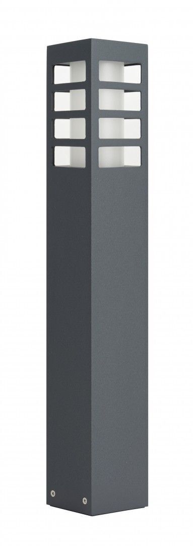 Außenleuchte Anthrazit 50cm eckig IP54 blendarm