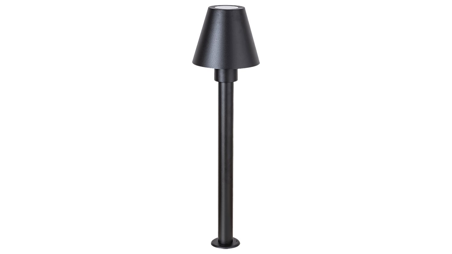 Moderne Stehlampe Außen Schwarz H:81,5cm IP44 Hof