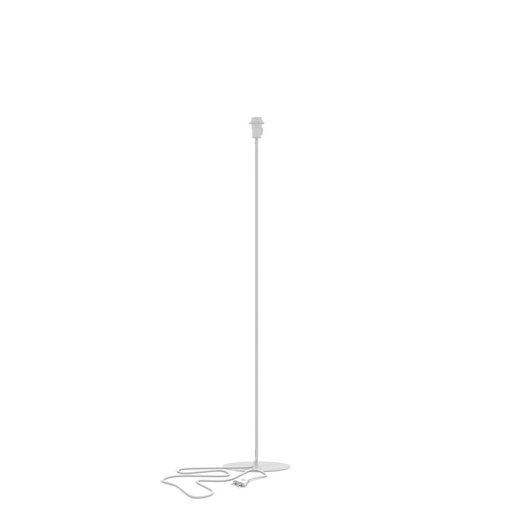 Weißes Lampengestell für Stehlampen 128cm hoch