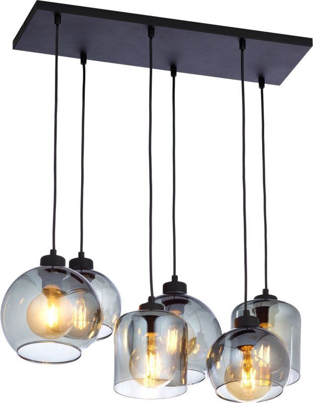 STOEX Pendelleuchte – 3er-Set Im Vintage-Industrielook, Verstellbar, E27, 27 Cm Durchmesser